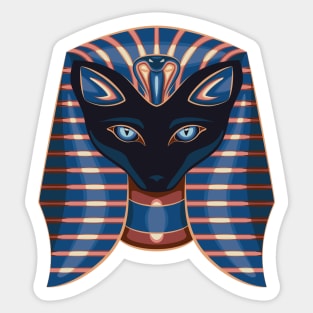 Pharaonic Felidae Sticker